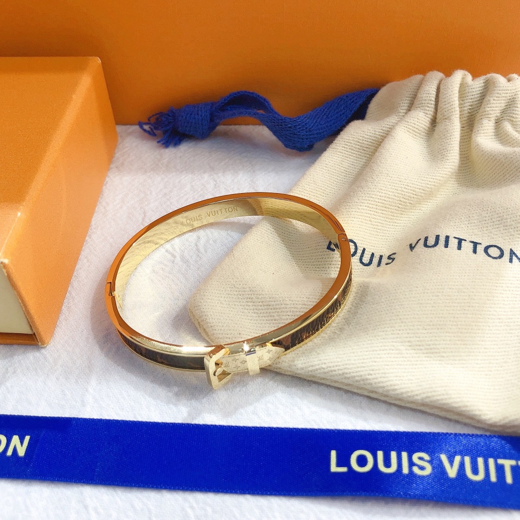 LOUIS VUITTON Vòng Tay LV Cao Cấp Thời Trang Cho Cặp Đôi