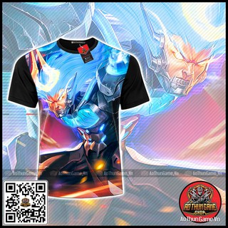 Áo liên quân mobile Ngộ không siêu việt mới nhất (3D Đen) (Shop AoThunGameVn)