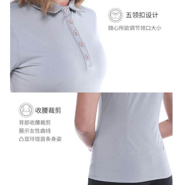 Áo thể thao nữ Basic Polo (Áo thun nữ) II Hiệu Vansydical Việt Nam