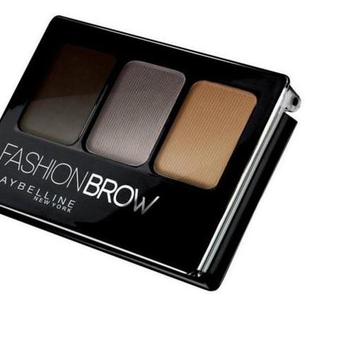 (hàng Mới Về) Bảng Phấn Vẽ Lông Mày 3d Maybelline Màu Xám Thời Trang