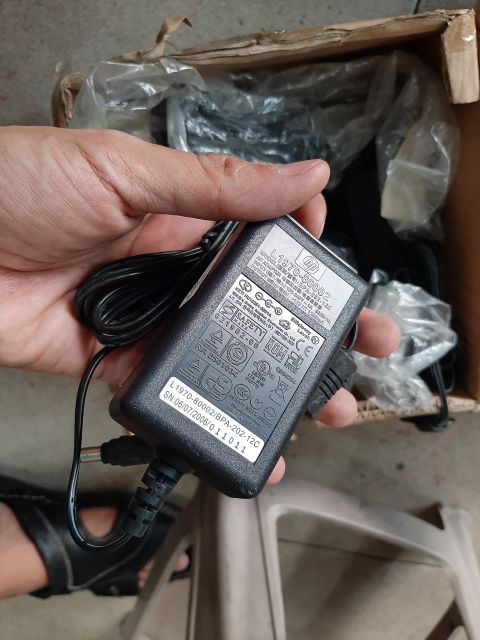 Adapter máy scan HP 12v 1.25a sài tốt. 589nhattao