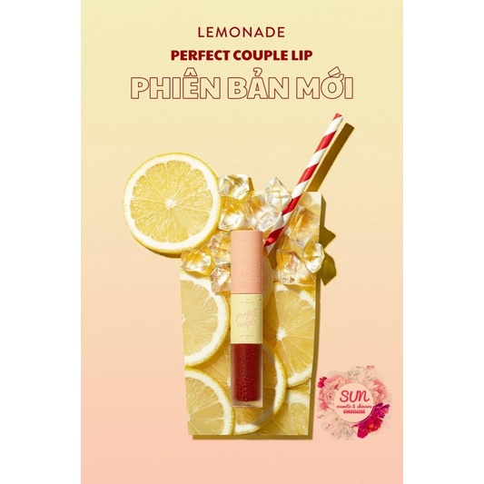 [PHIÊN BẢN MỚI] SON KEM LÌ LEMONADE PERFECT COUPLE LIP