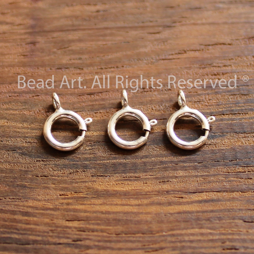 Charm Khoá Bạc 925, Phối Vòng Tay Phong Thuỷ, Trang Sức, Chuỗi Hạt, Dây Chuyền, Lắc Tay S50 - Bead Art