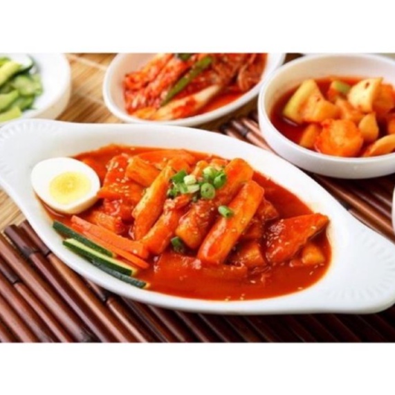BÁNH GẠO TOKBOKKI HÀN QUỐC GÓI 500G
