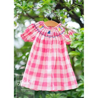 Váy smock combo