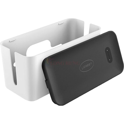 Hộp đựng ổ cắm điện Ugreen Cable Management Box LP110 - Hàng chính hãng - Vật liệu ABS chống cháy hiệu quả