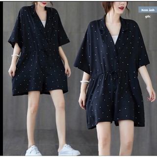 H59 Bộ jum bigsize họa tiết chấm bi trẻ trung