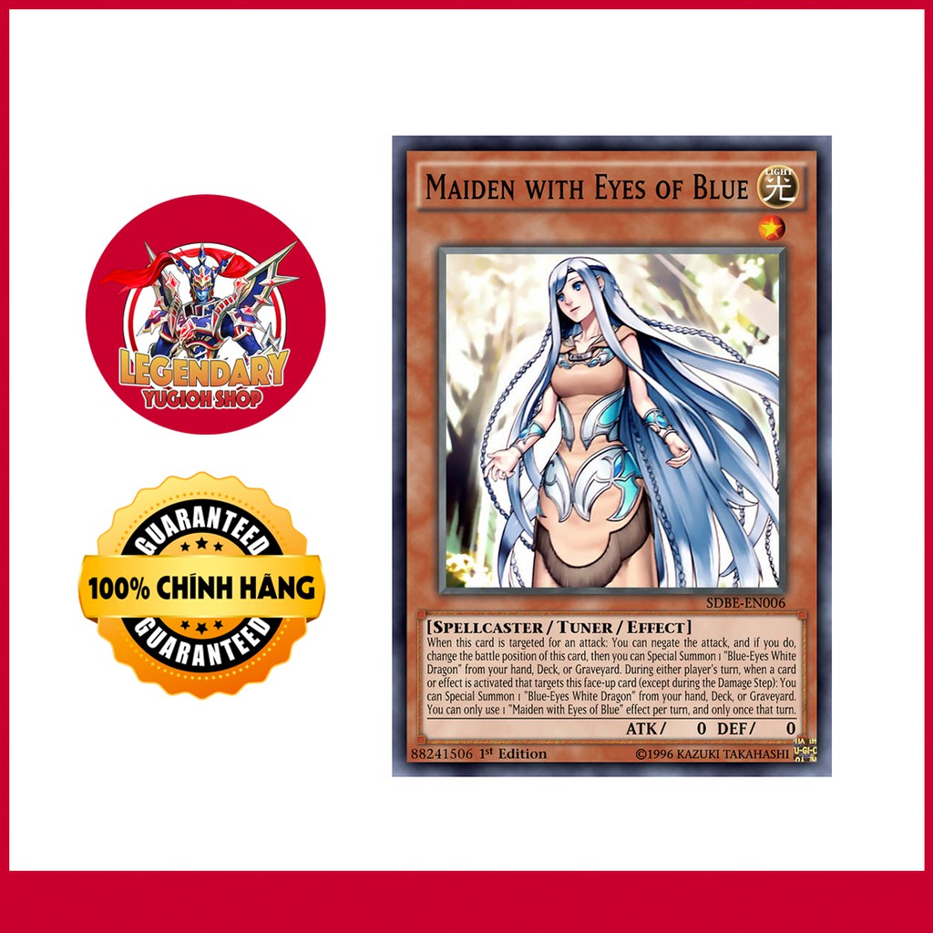 [EN-JP]Thẻ Bài Yugioh Chính Hãng] Maiden With Eyes Of Blue