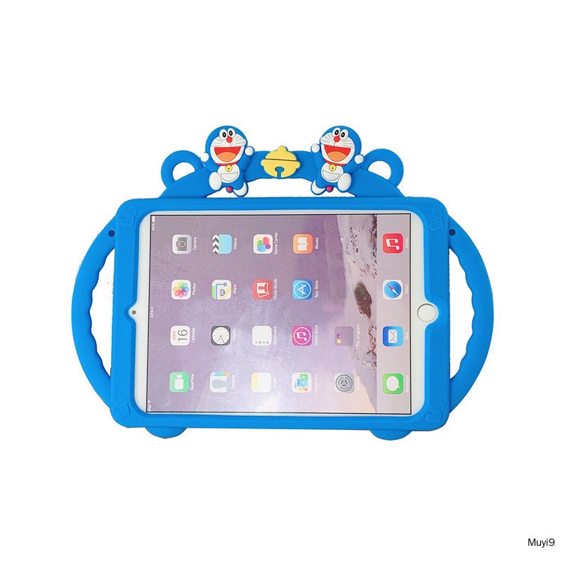 SAMSUNG Bao Da Máy Tính Bảng In Hình Doraemon Thời Trang Cho ipad Mini6 Mini4 / 5 Air Pro9.7 ipad9th / 10.9 IPad10.2 / Pro10.5