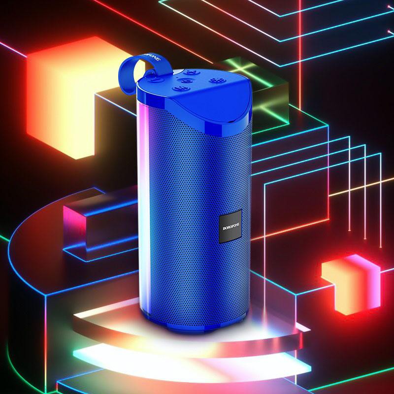Loa bluetooth đa năng Borofone BR5 Adventure có đèn Led bắt mắt, Âm thanh tuyệt vời  (Màu ngẫu nhiên)