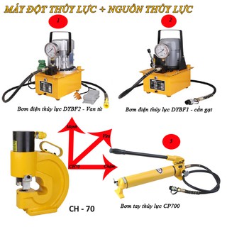 Máy đột lỗ thủy lực CH60
