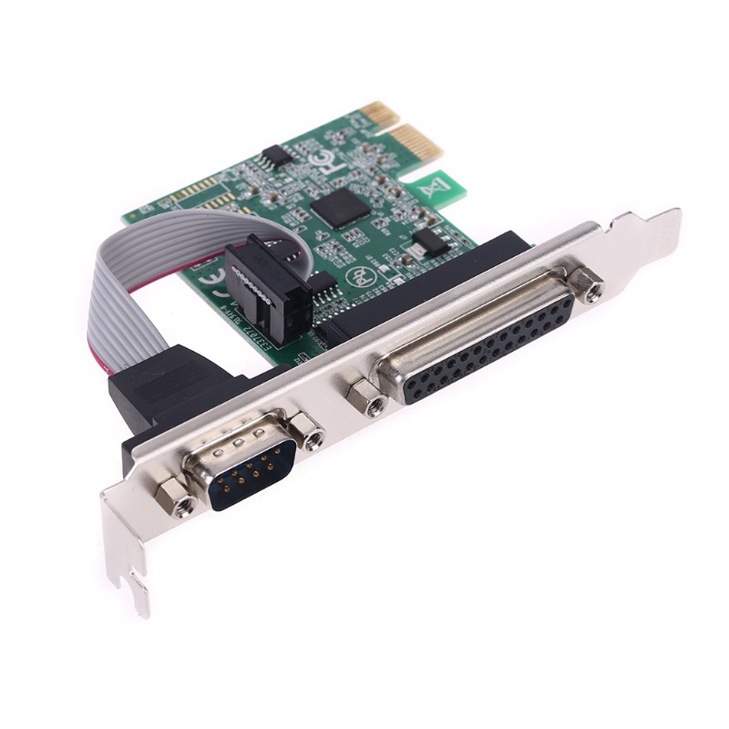 Card Chuyển Đổi Pci-E Express Ax99100 1p1s Rs232 Serial Probe Port Db25 25pin Pcie