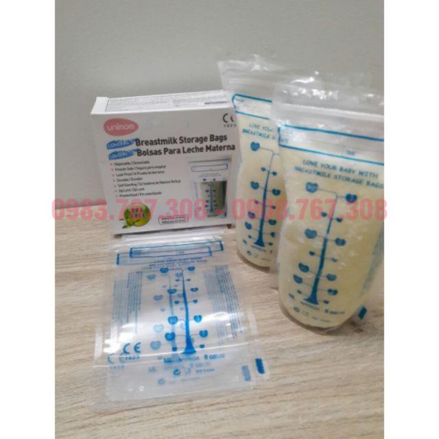 Túi Trữ Sữa Unimom Hàn Quốc - 1 Hộp 20 Túi