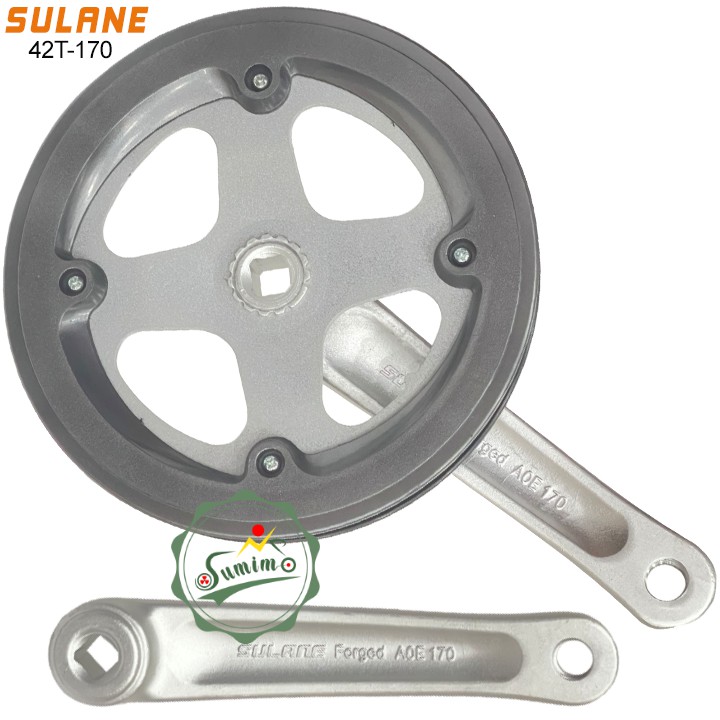 Giò dĩa 1 tầng SULANE nhôm cốt vuông