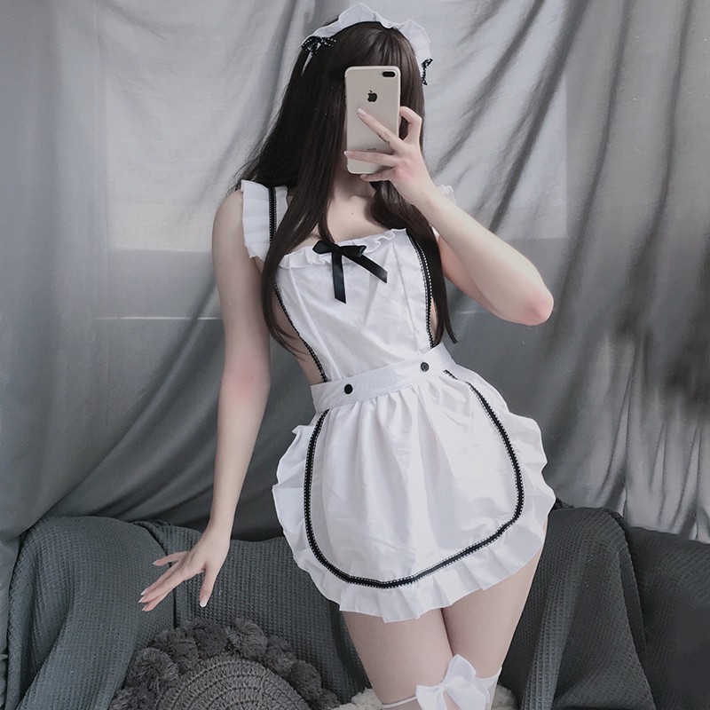 Cosplay y tá sexy- Váy ngủ cosplay y tá hở lưng gợi cảm 01 | BigBuy360 - bigbuy360.vn