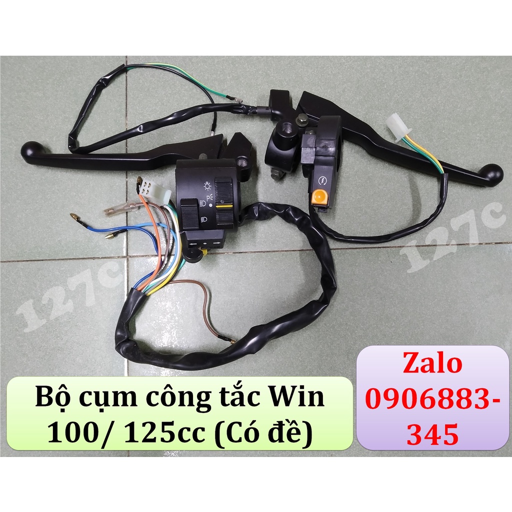 Bộ cùm công tắc Win 100/ 125cc