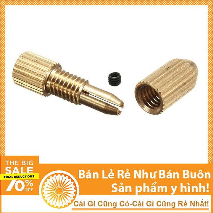 Đầu Kẹp Mũi Khoan 2332 2.5-3.2mm Trục Ø2.3mm (Tặng Lục lăng)