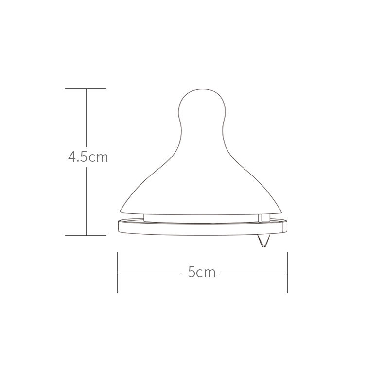Bình sữa bằng silicon thiết kế độc đáo cho bé