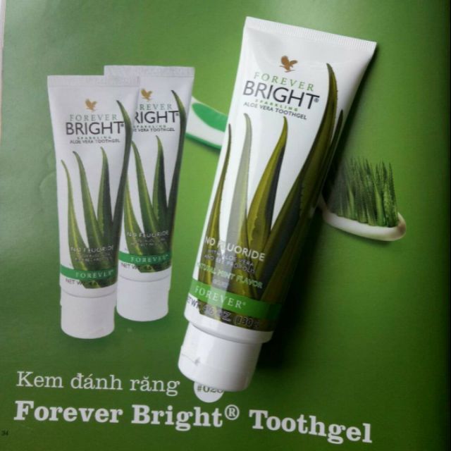 Kem đánh răng Forever Bright Toothgel