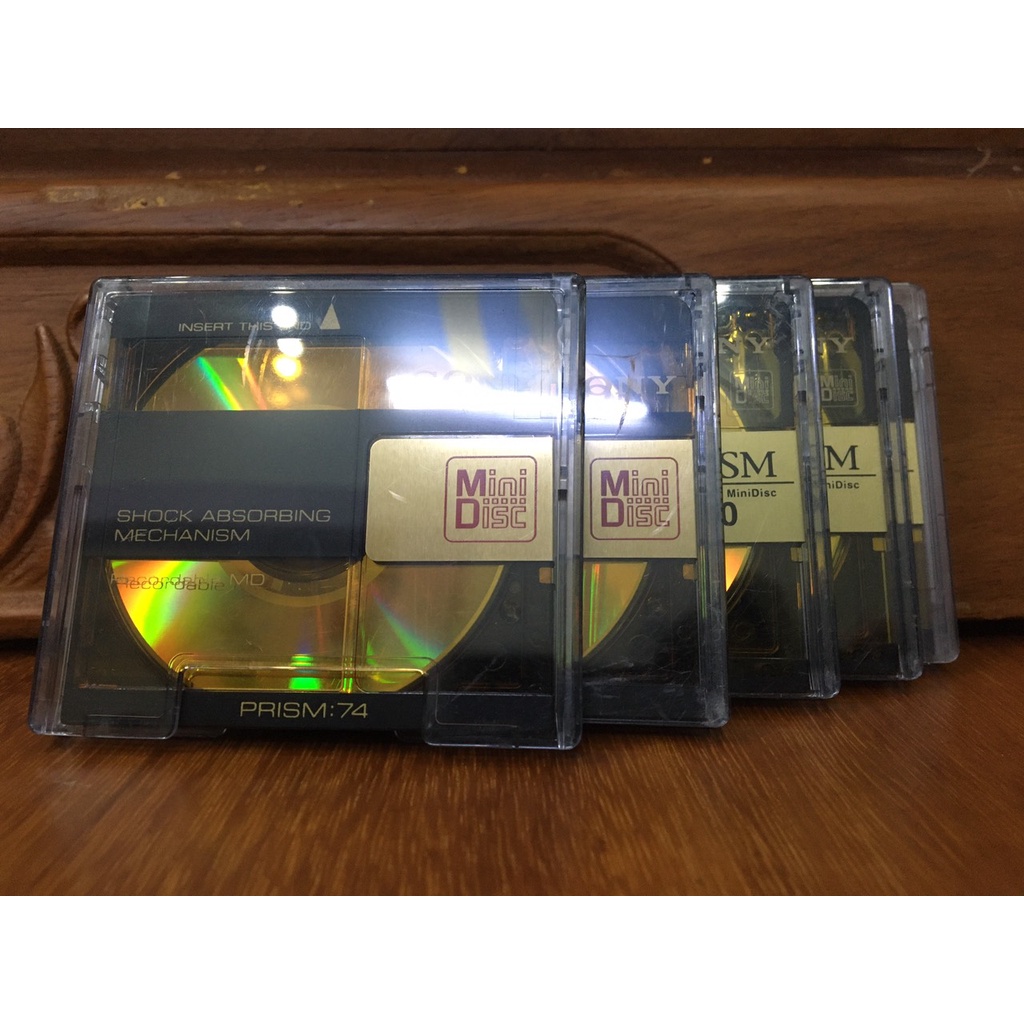 Đĩa Trắng MD Sony Gold có hộp