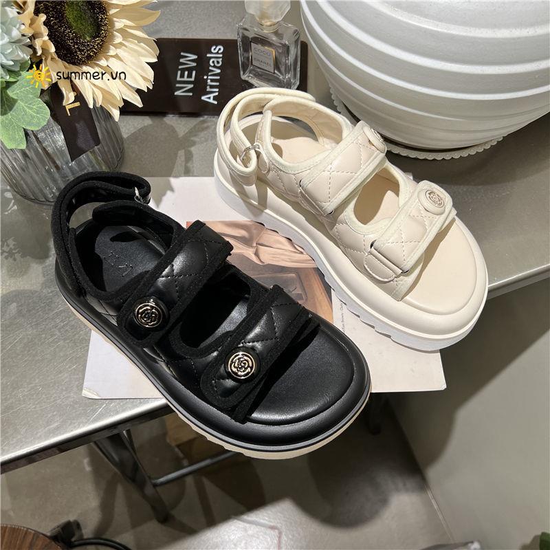 Sandal Thể Thao Đế Dày Phong Cách Thời Trang Mùa Hè Hàng Mới 2022 Dành Cho Nữ
