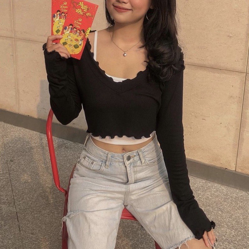 Áo Cuốn Biên Tay Dài | BigBuy360 - bigbuy360.vn