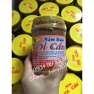 Mắm ruốc Dì Cẩn đặc biệt 500g dây chun