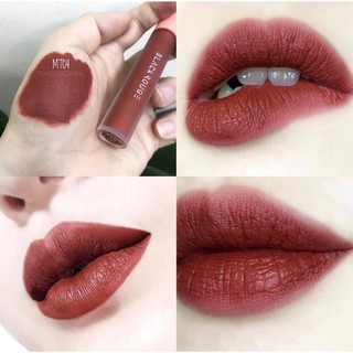 Son Black Rouge Power Proof Matte Tint Màu MT04: đỏ nâu