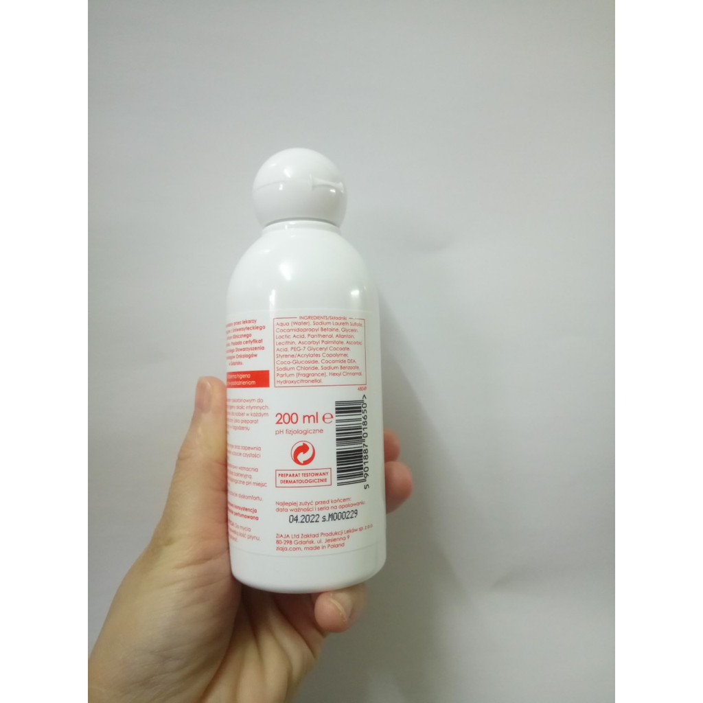 Dung dịch vệ sinh ziaja Intima 200ml