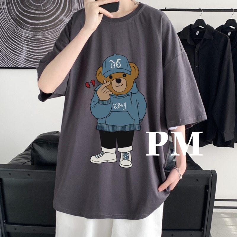 Áo phông gấu búng tim PM11