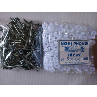 Bộ 100 vít nở 5