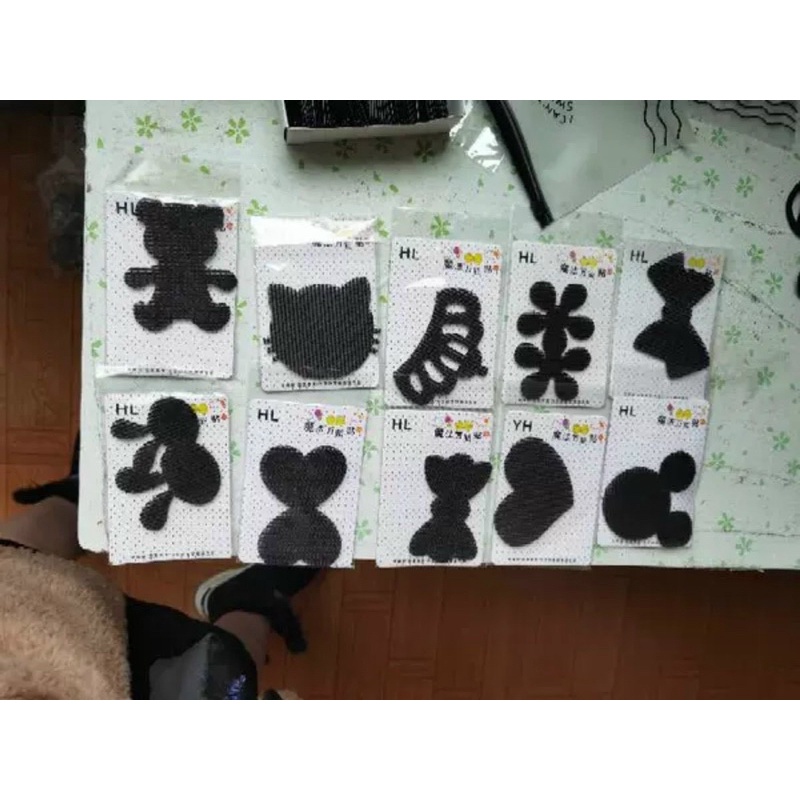 COMBO SÉT 10 MIẾNG DÁN TÓC CON ÁNH NHŨ SIÊU XINH MIX MẪU