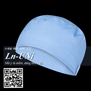 Mũ y tá mềm, dáng tròn 02