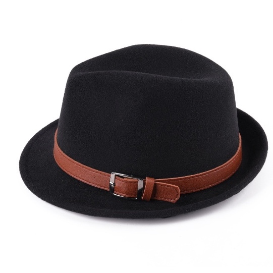 Mũ Phớt Fedora Nam Nữ FN22 Cao Cấp Vành Ngắn Mugout - Nón Phớt Vintage Thời Trang Chất Nỉ | Mũ Chất HCM