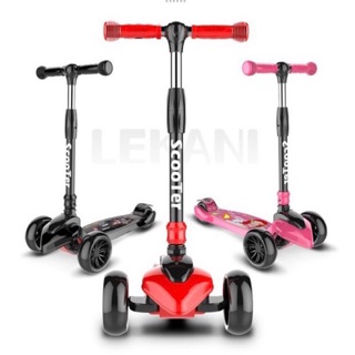 Xe Trượt Scooter Có Đèn Led Khung Sắt