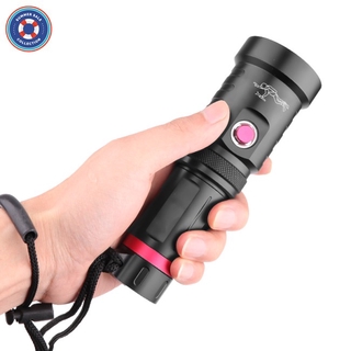 Powerful P70 Scuba Diving Flashlight Diver Light LED Underwater Torch Lamp