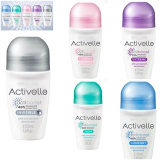 Thanh lăn khử mùi Active các màu