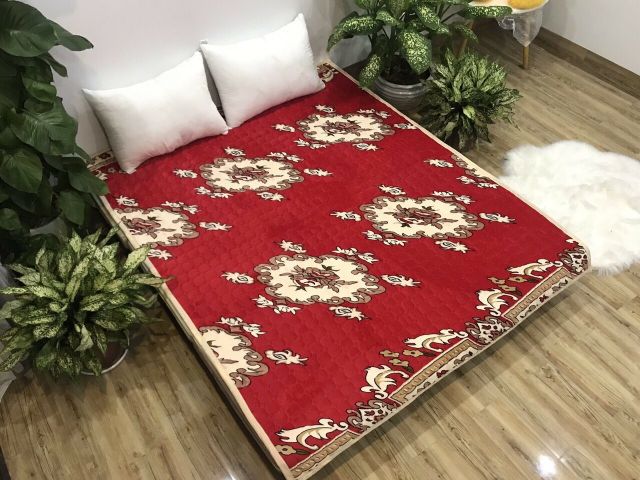 thảm nỉ nhung trải giường 1 mầu(ib chọn mầu) | BigBuy360 - bigbuy360.vn