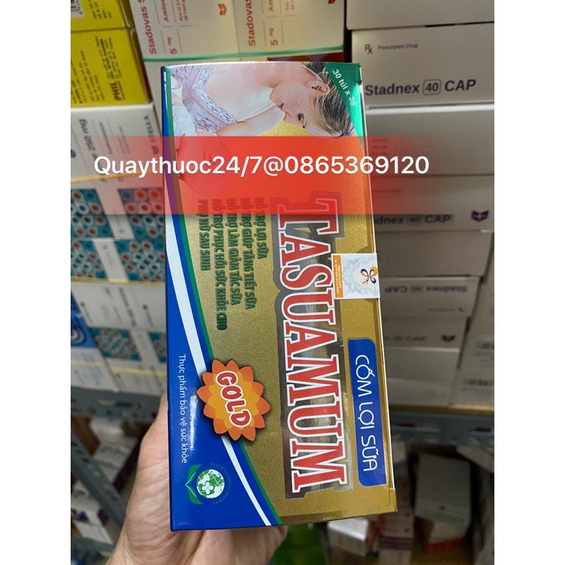 CỐM LỢI SỮA TASUAMUM GOLD (36 gói)