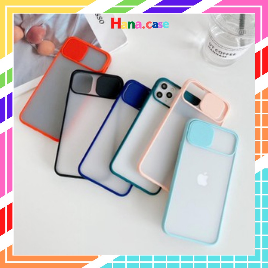 MẪU HOT-SIÊU ĐẸP-HOT- Ốp lưng iphone Nắp trượt nhám mặt mờ 6/6s/6plus/6s plus/7/8/7plus/8plus/x/xs/xsmax/11/11promax