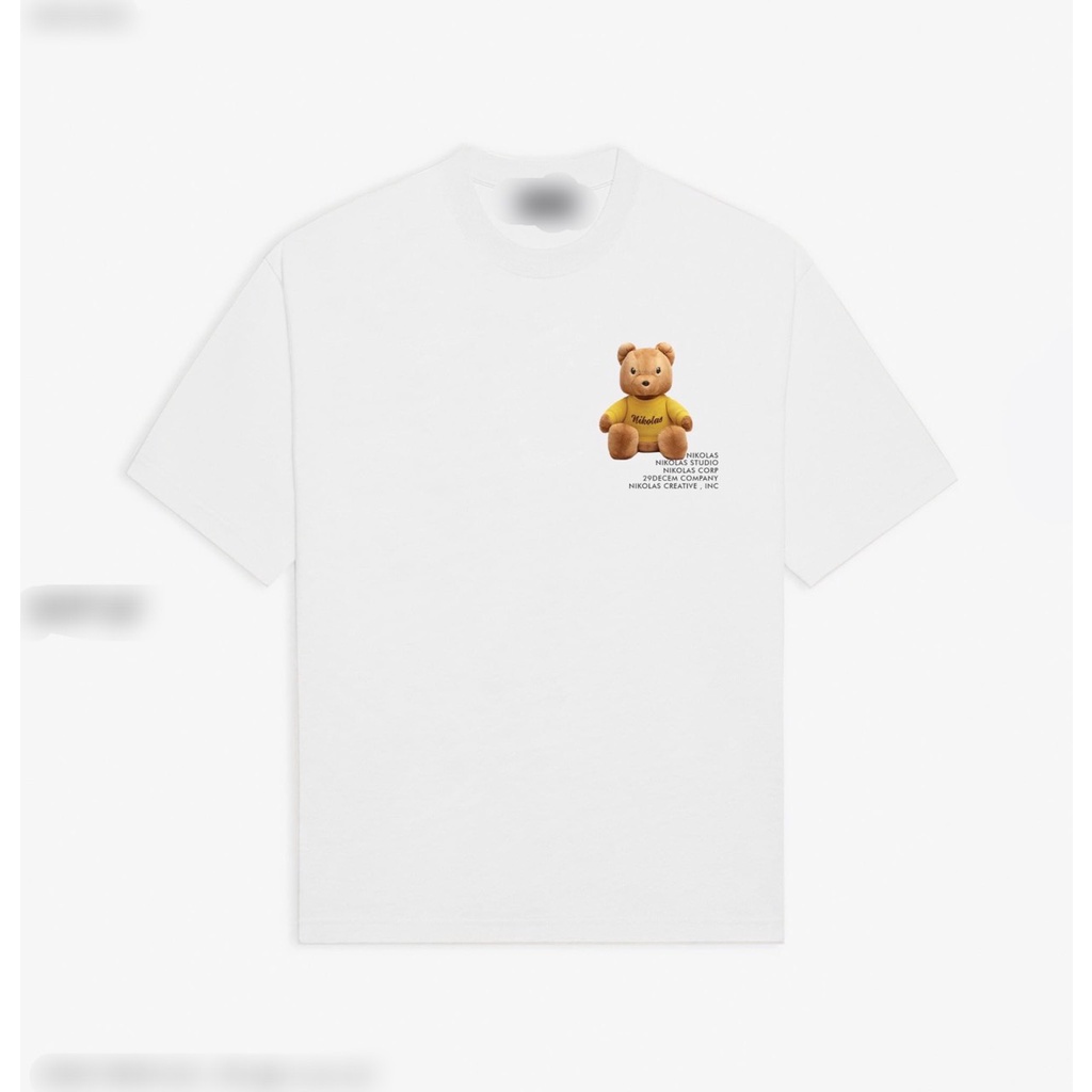 Áo thun tay lỡ, cồ tròn cho bé và gia đình họa tiết Niko Las vải cotton mềm mịn, thoáng mát – Sammy_VN