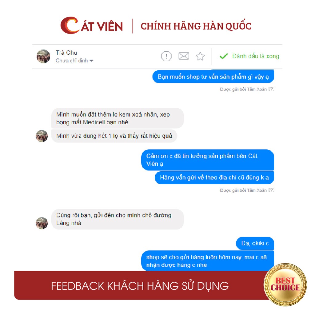 Kem dưỡng mắt, dưỡng ẩm chống lão hóa, xóa nhăn, loại bỏ thâm quầng mắt, hết bọng mắt Medicell Hàn Quốc 15g