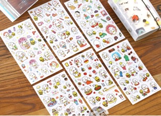 Set sticker 6 tấm Ms Toyapo