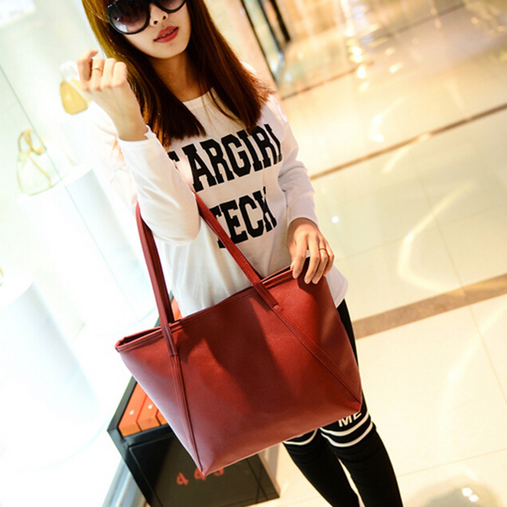 Túi xách nữ giả da cỡ lớn thời trang | BigBuy360 - bigbuy360.vn