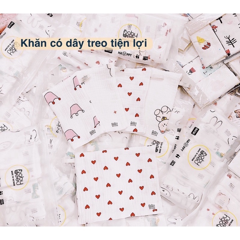 Khăn sữa vải xô muslin cho bé