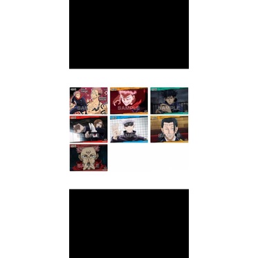 THẺ NHÂN PHẨM JJK- CLEAR / METAL CARD Jujutsu Kaisen vol1/ Pack nhân phẩm Jujutsu Kaisen