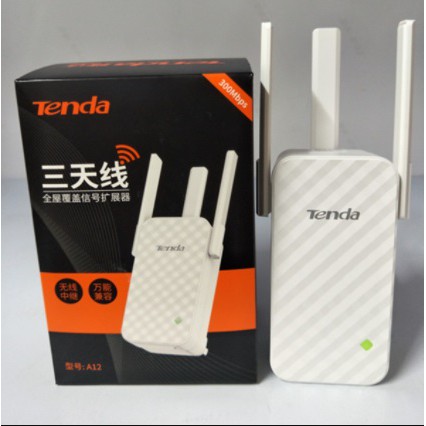 Bộ siêu kích sóng,khuếch đại wifi Tenda 3 ăng ten 300Mbps
