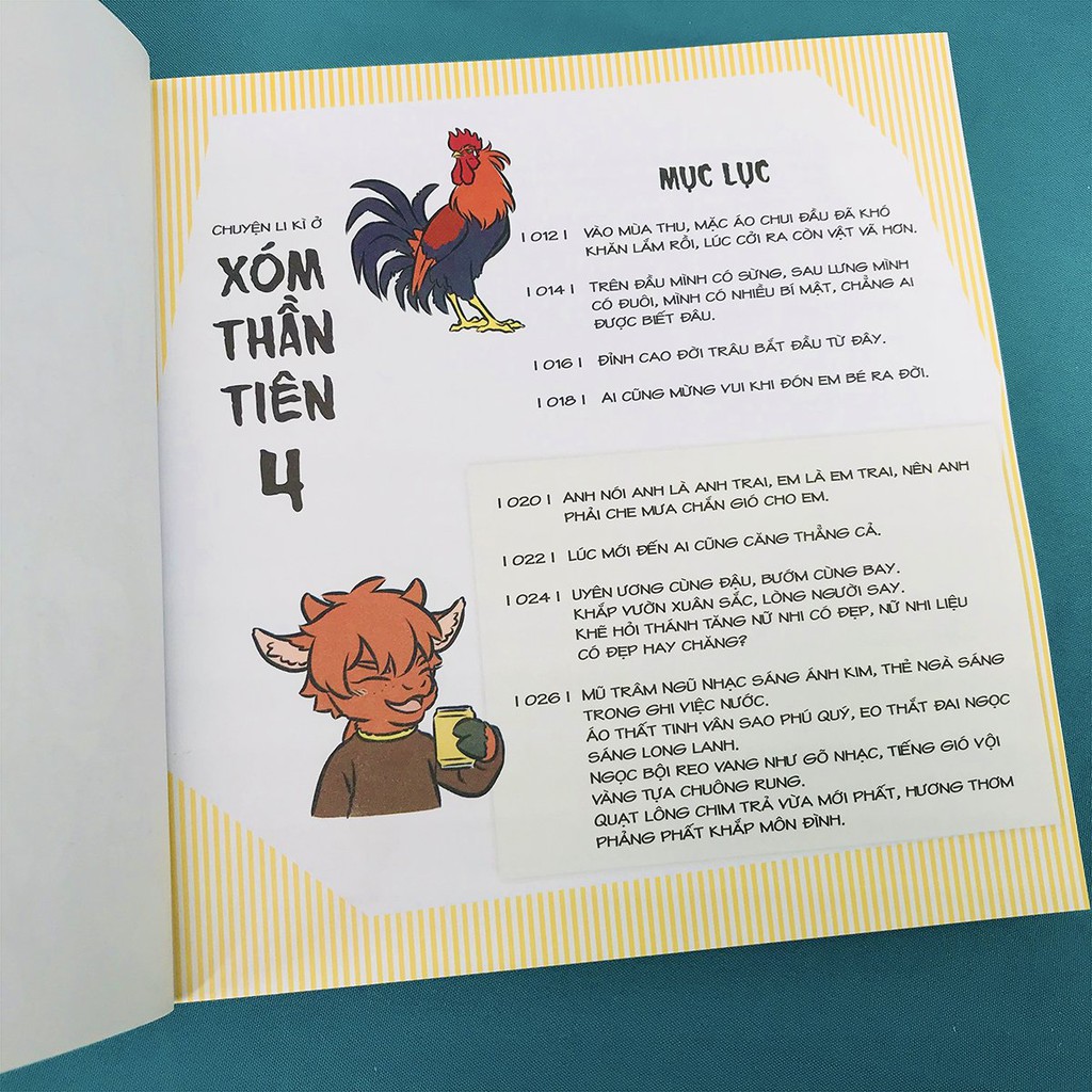 Sách - Chuyện Li Kì Ở Xóm Thần Tiên - Tập 4 (Kèm Bookmark)