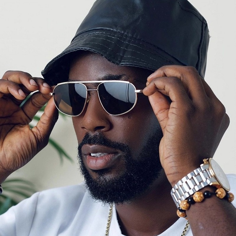 Kính Mát Gọng Đôi Phong Cách Retro Thời Trang Cho Nam Nữ