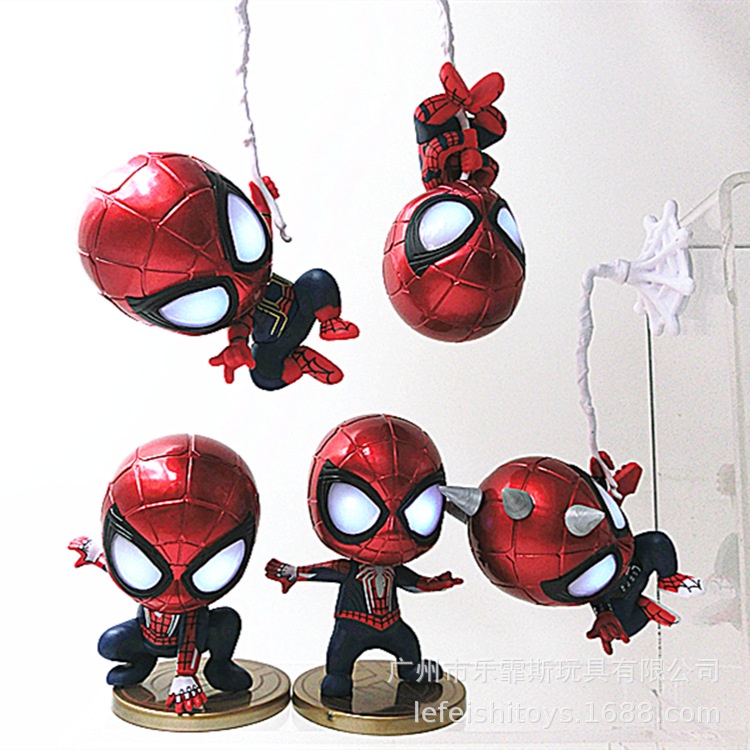 Mô Hình Nhân Vật Người Nhện Trang Trí Bánh Kem